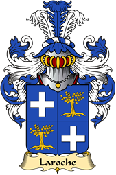 French Family Coat of Arms (v.23) for Laroche