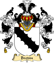 Irish Family Coat of Arms (v.25a) Bradden or Bredin