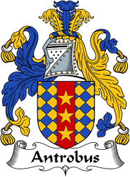 English Coat of Arms for the family Antrobus