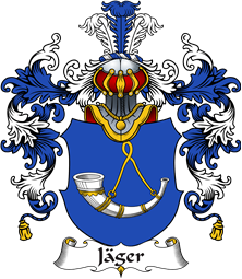 German Wappen Coat of Arms (v.25) Jäger