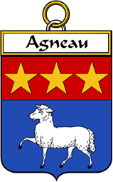 French Family Coat of Arms (v.25) Agneau