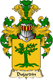 French Family Coat of Arms (v.23) for Jardin (du)