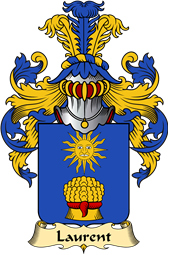 French Family Coat of Arms (v.23) for Laurent