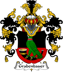 German Wappen Coat of Arms (v.25) Grabenbauer