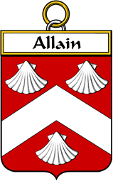 French Family Coat of Arms (v.25) Allain