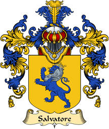 Italian Family Coat of Arms (v.25a) Salvatore