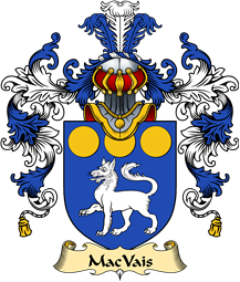 Irish Family Coat of Arms (v.25a) MacVais