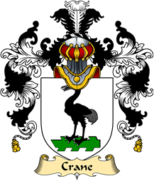 English Family Coat of Arms (v.25) Crane I