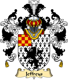 Irish Family Coat of Arms (v.25a) Jeffreys