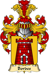 French Family Coat of Arms (v.23) for Bordes