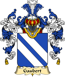 French Family Coat of Arms (v.25) Gaubert