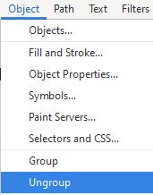 Ungroup