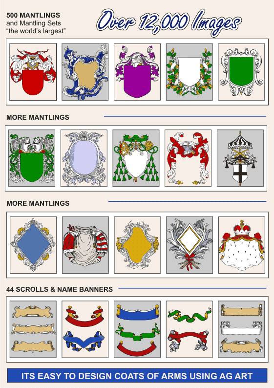 Armorial Gold Heraldry Art