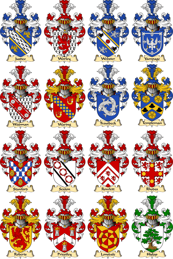 Armorial Gold Professional Heraldry Art - Package List