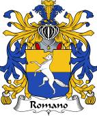 Italian Coat of Arms for Romano