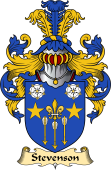 Irish Family Coat of Arms (v.23) for Stevenson
