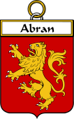 French Coat of Arms Badge for Abran