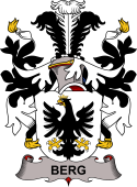 Coat of arms used by the Danish family Berg