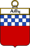 French Coat of Arms Badge for Ailly