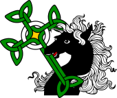Horse Head-Celtic Cross