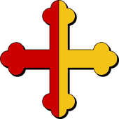 Cross, Bottonee Per Pale