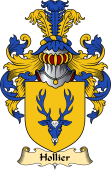 English Coat of Arms (v.23) for the family Hollier