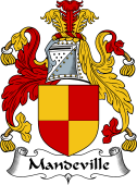 English Coat of Arms for the family Mandeville