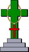 Cross, Calvary Rosary Pendent