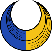 Crescent Per Pale