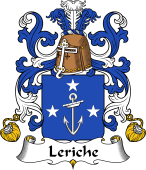 Coat of Arms from France for Leriche (Riche le)