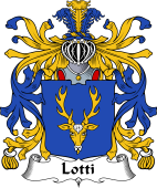 Italian Coat of Arms for Lotti