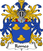 Italian Coat of Arms for Romeo
