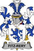 Irish Coat of Arms for Fitz-Rery