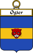 French Coat of Arms Badge for Ogier