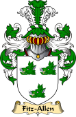 Irish Family Coat of Arms (v.23) for Fitz-Allen