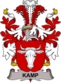 Norwegian Coat of Arms for Kamp