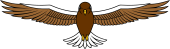 Falcon (or Eagle) Volant Affrontee