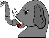 Elephant Head Couped