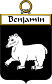 French Coat of Arms Badge for Benjamin