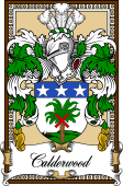 Scottish Coat of Arms Bookplate for Calderwood
