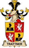 Republic of Austria Coat of Arms for Trattner