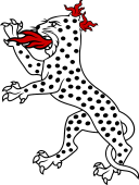 Heraldic Panther in Profile