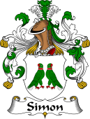 German Wappen Coat of Arms for Simon