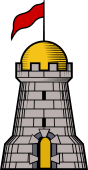 Tower Domed-with Pennant