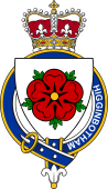 British Garter Coat of Arms for Higginbotham (Scotland)