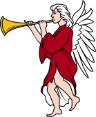 Angel 1 Blowing Horn