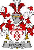 Irish Coat of Arms for Fitz-Roe
