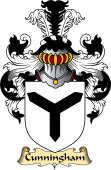 Scottish Family Coat of Arms (v.23) for Cunningham