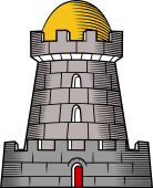 Tower Domed With Embattled Moat