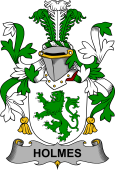 Irish Coat of Arms for Holmes